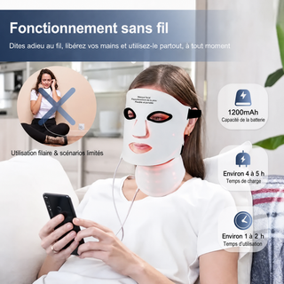 Masque LED NidLumin 7 Couleurs — visuel 6