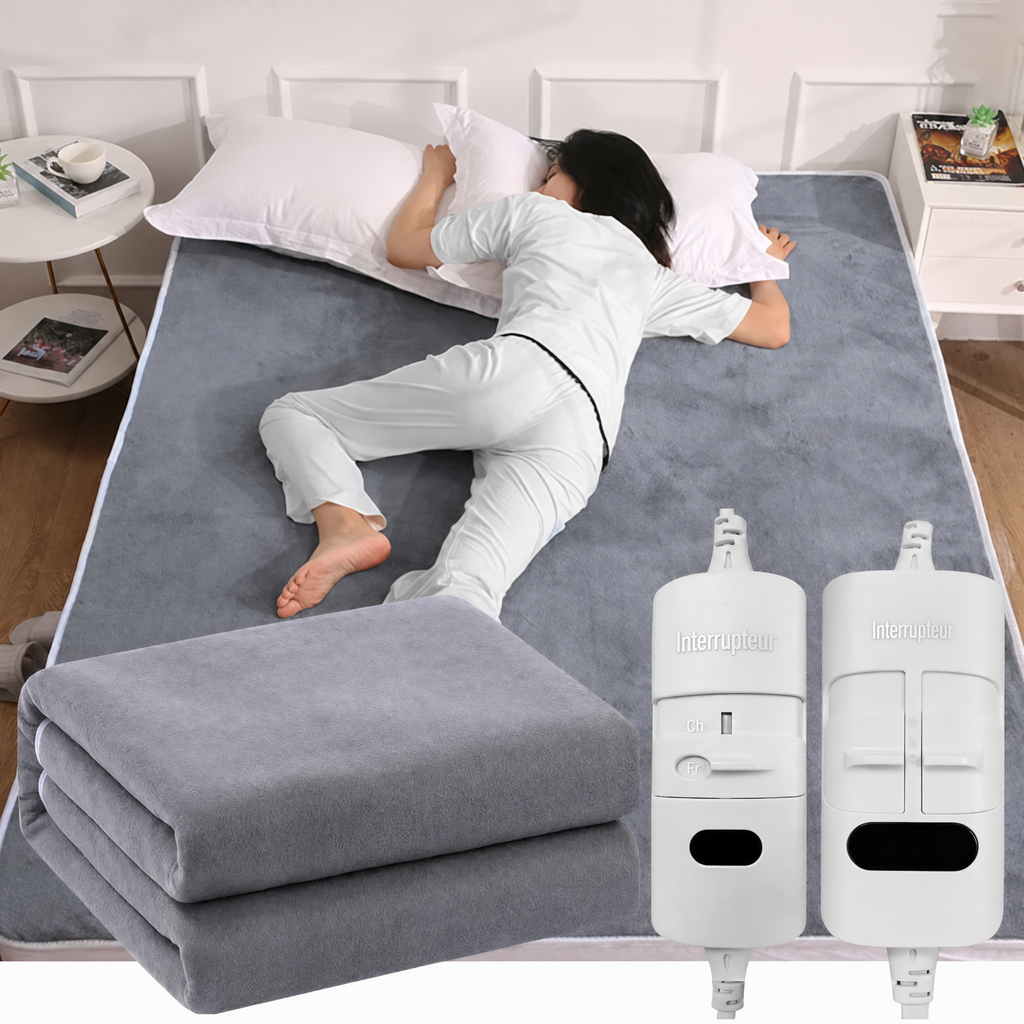 Sur-matelas chauffant NidLumin 120 × 150 cm — visuel 1